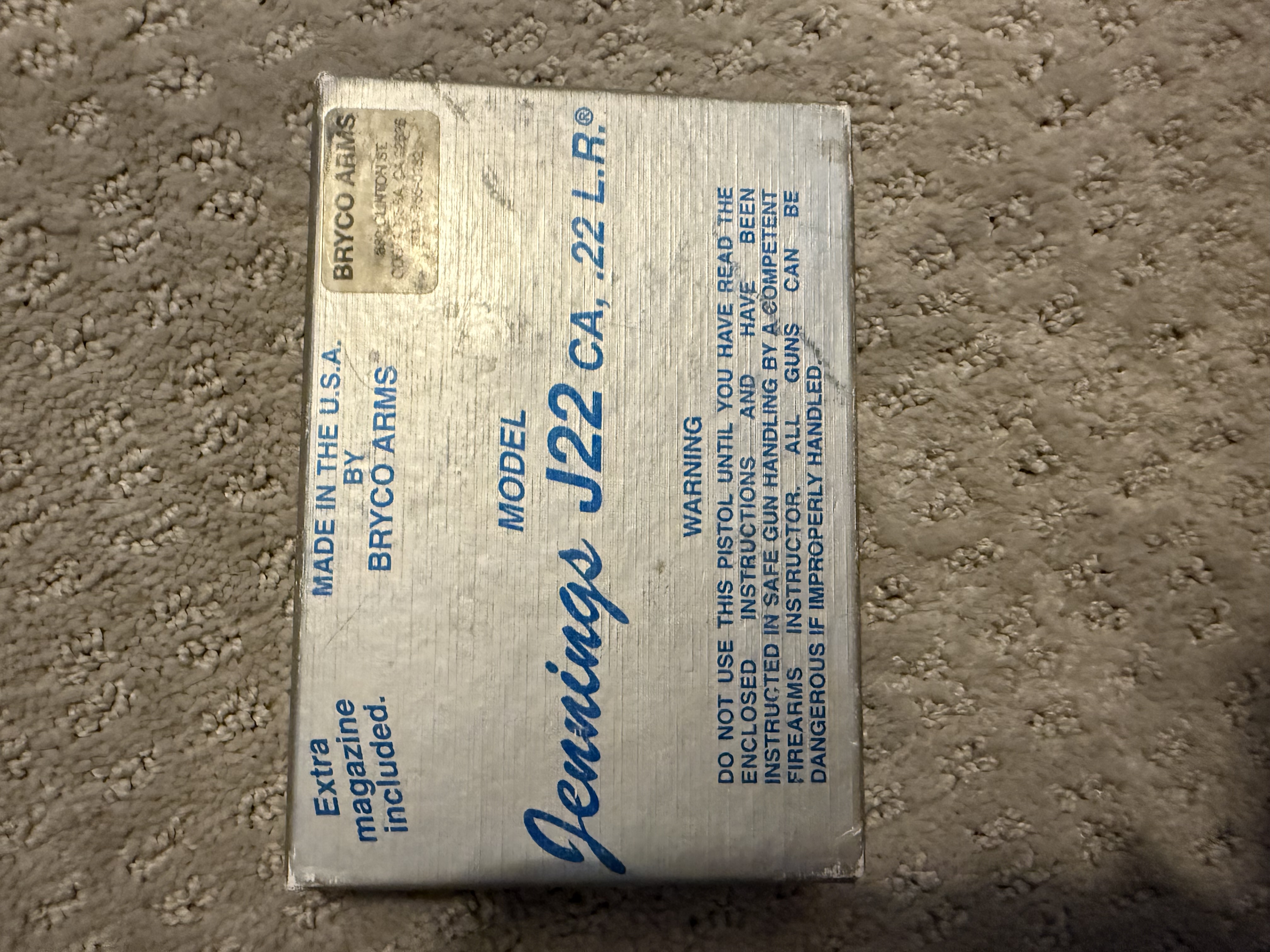 Image of Jennings J-22CA .22 LR Pistol Auto